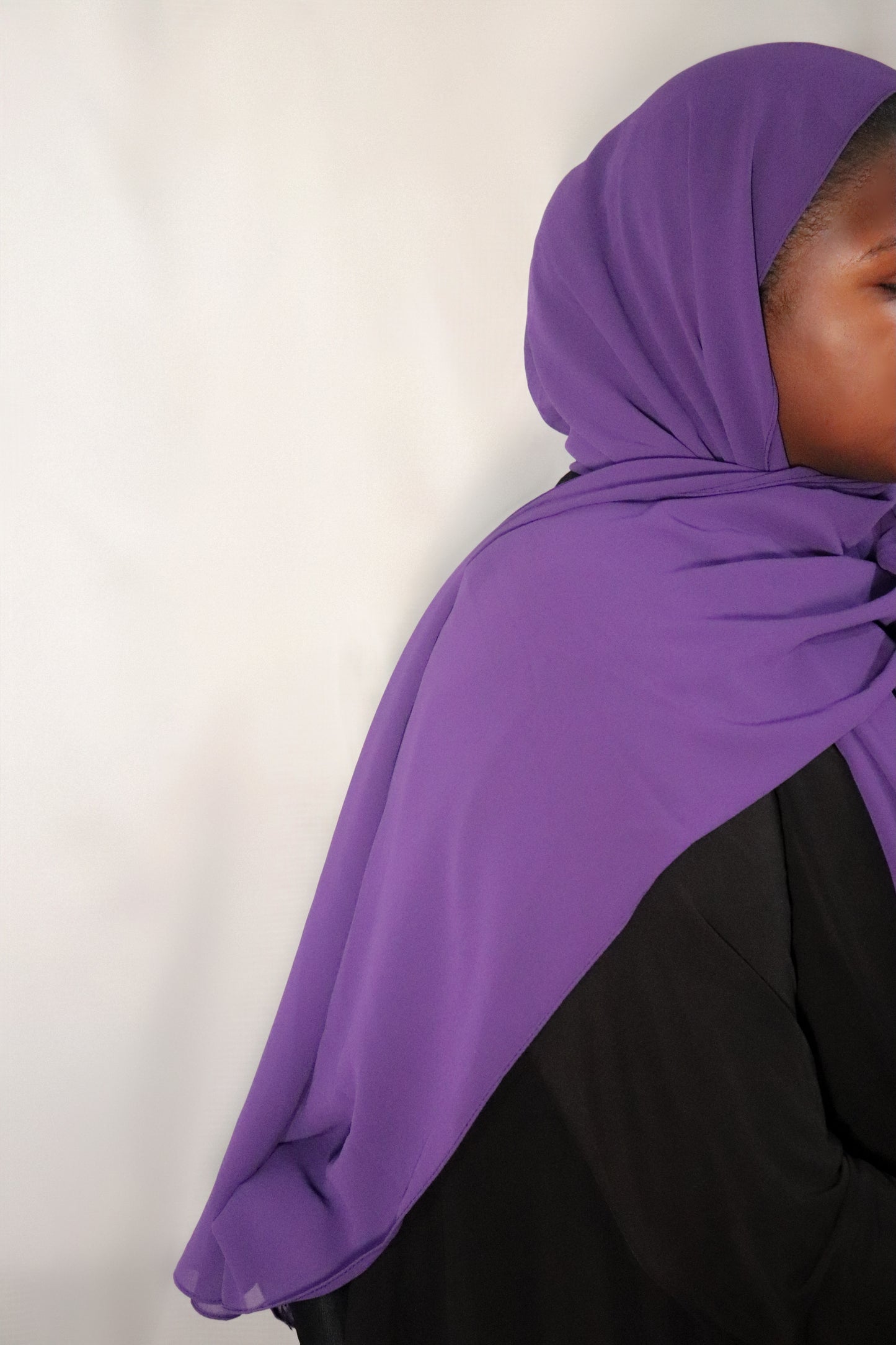 Elegancy Chiffon - Dark Purple