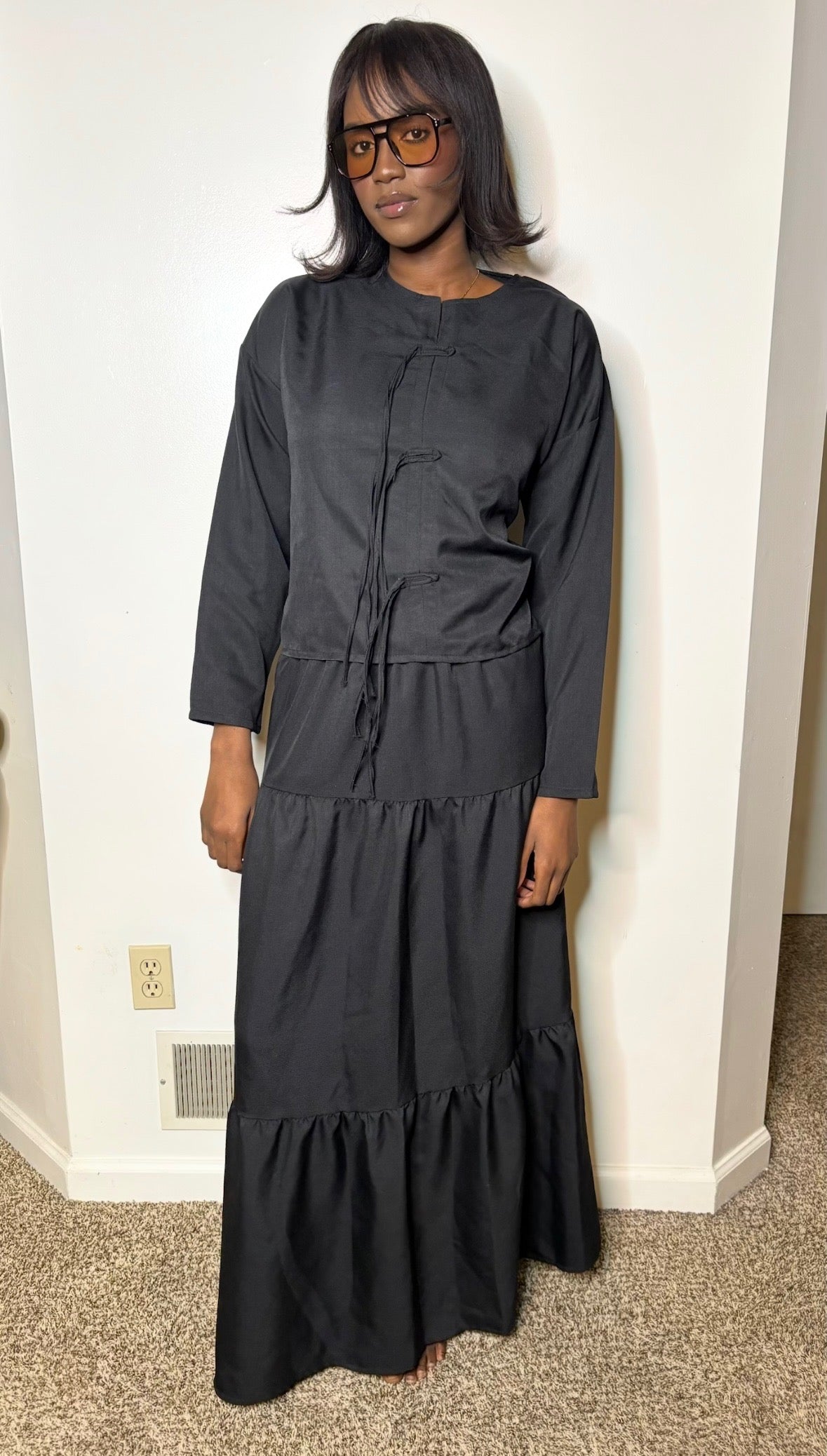 One Size Abaya Dress