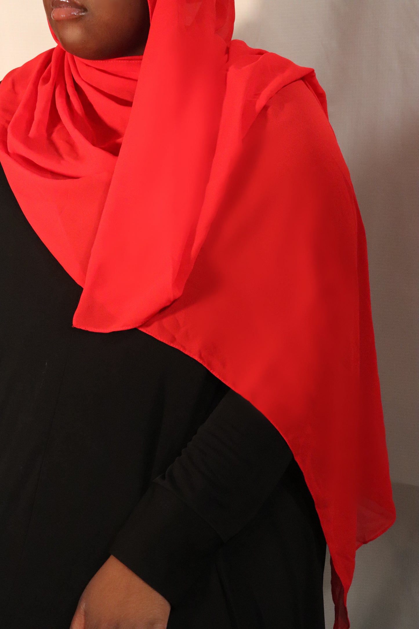 Elegancy Chiffon - Red