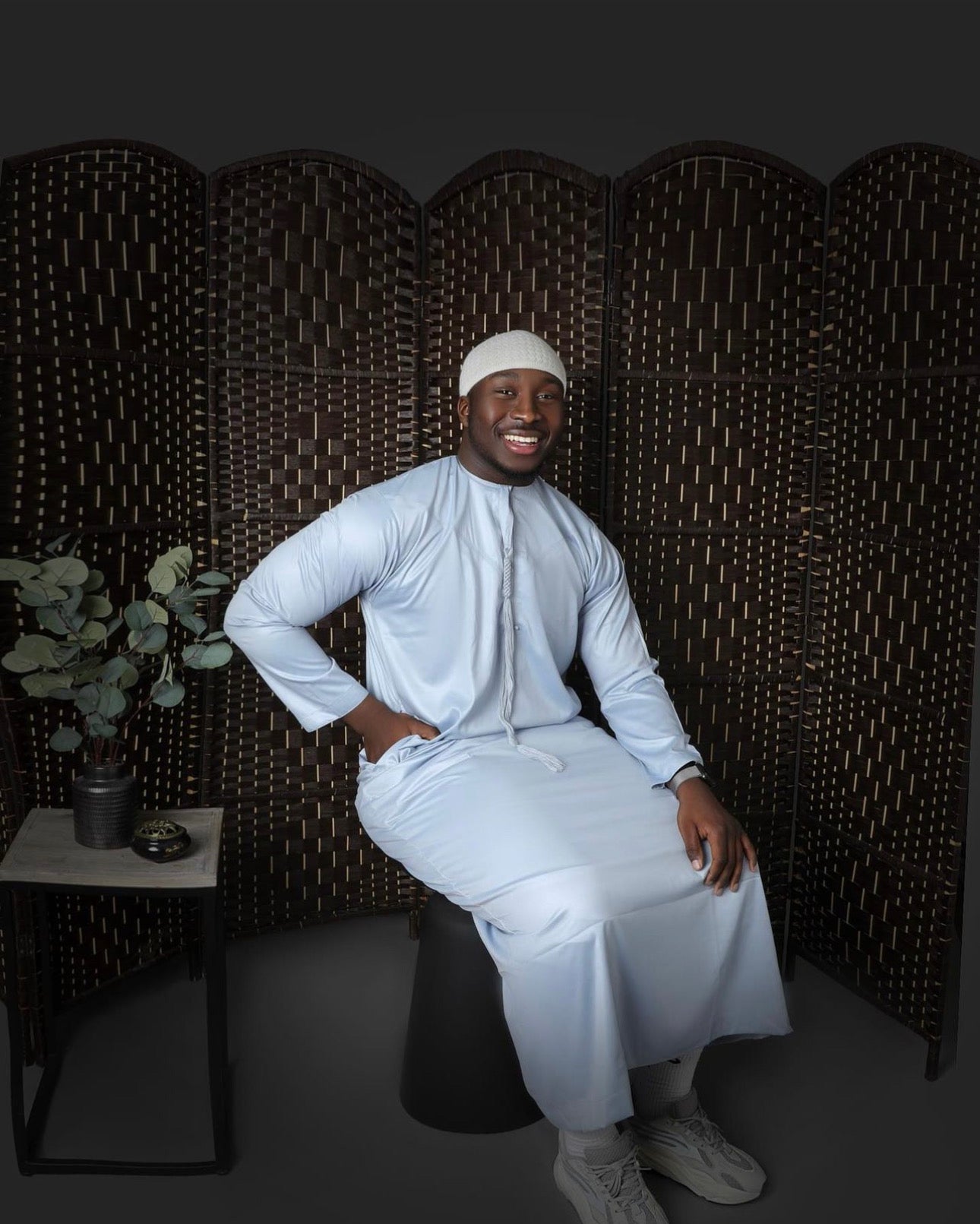 Emirati Thobe - Gray