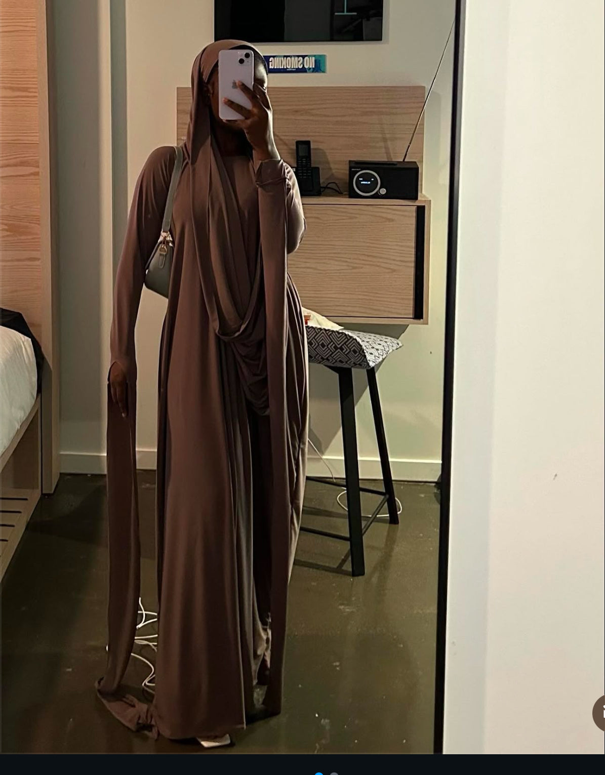 Extra Long Sleeve Abaya