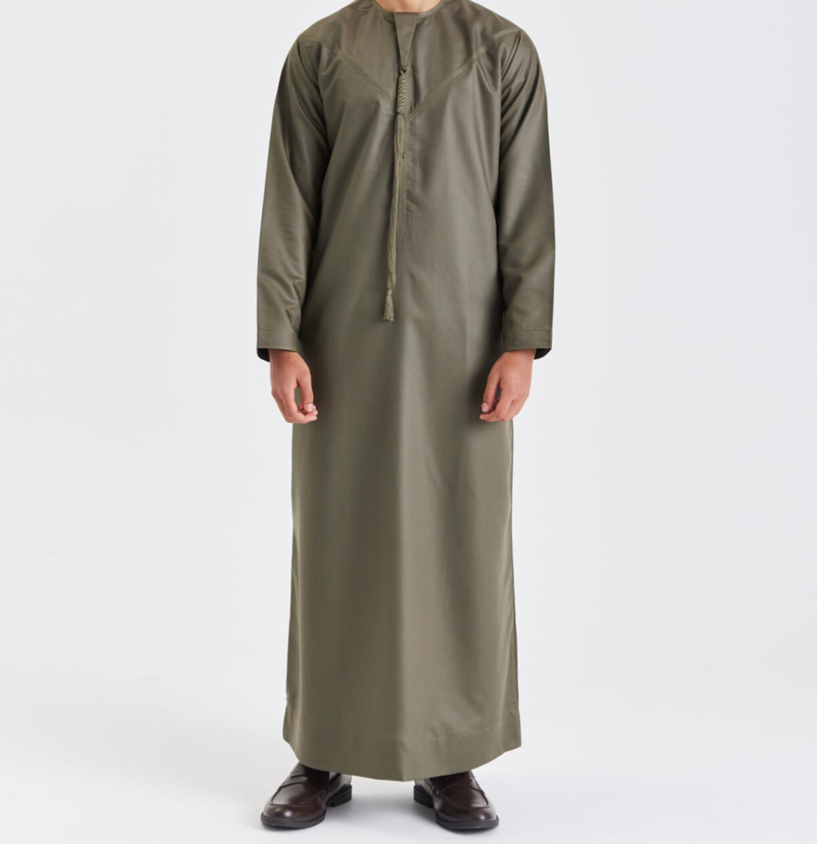 Emirati Thobe - Sage Green
