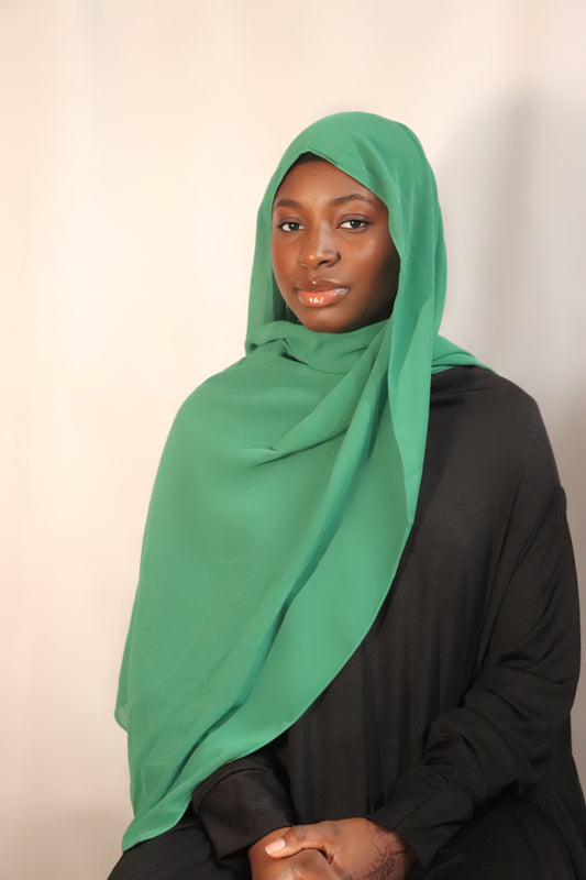 Elegancy Chiffon - Dark Green