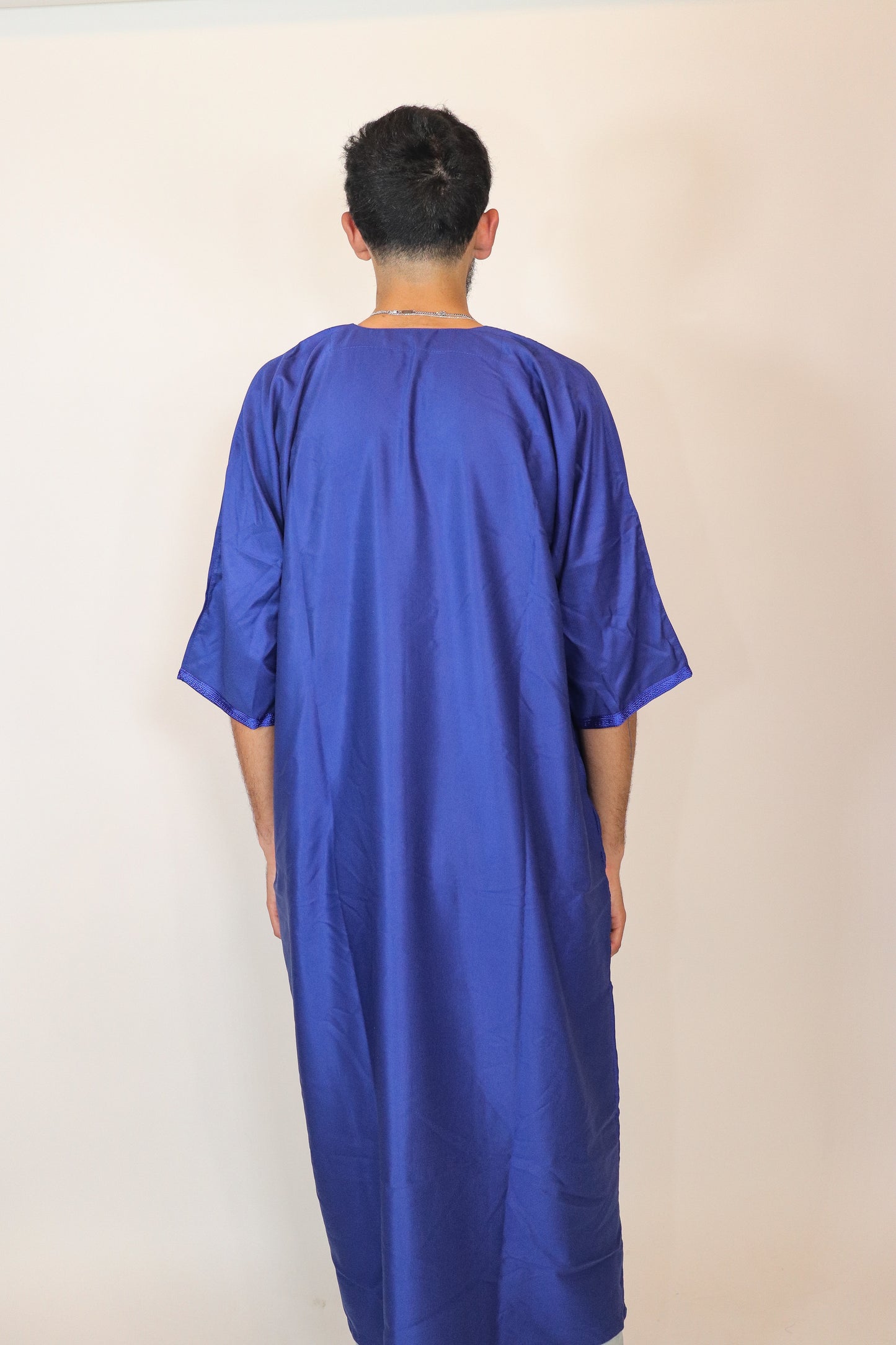 Essential Moroccan Thobe - Royal BLue