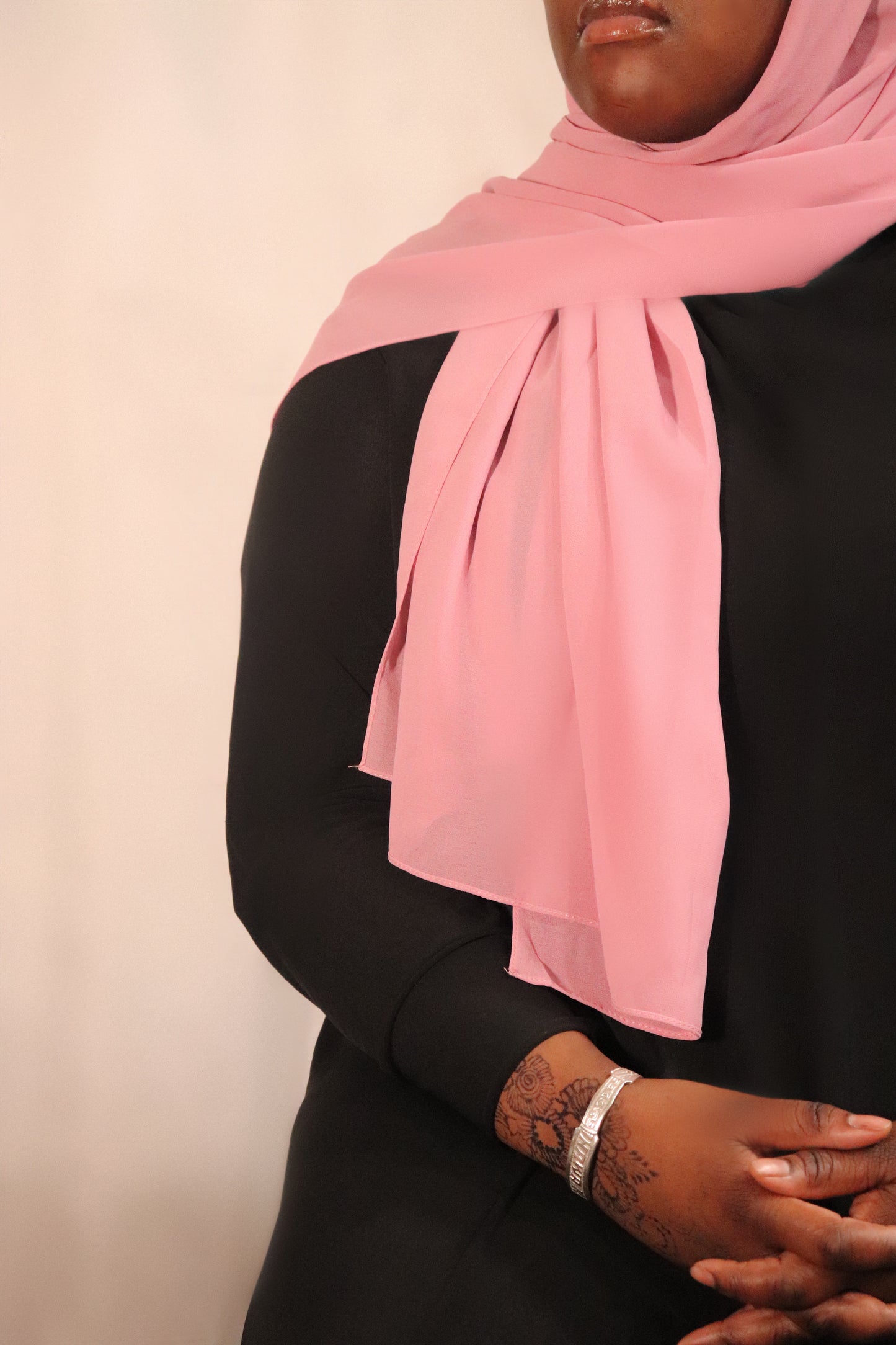 Elegancy Chiffon - Baby Pink