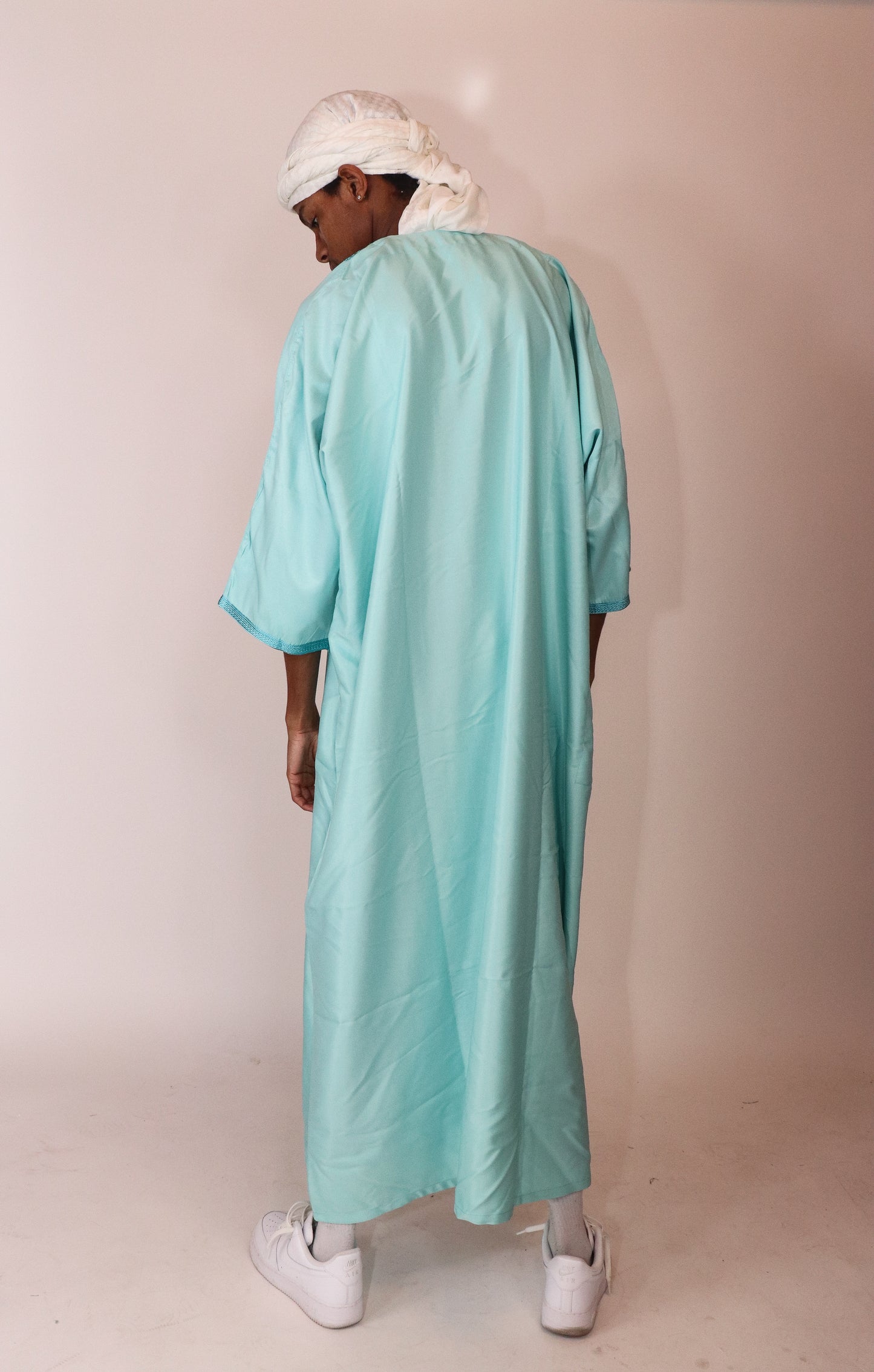 Essential Moroccan Thobe - Teal