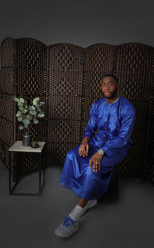 Emirati Thobe - Royal Blue